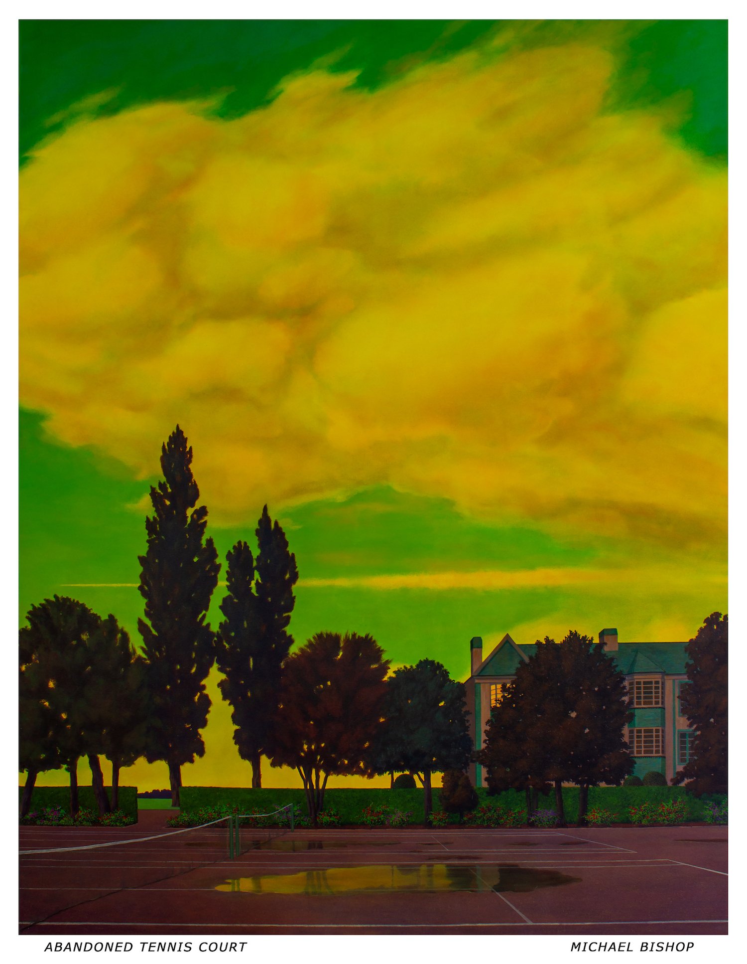 Abandoned Tennis Court