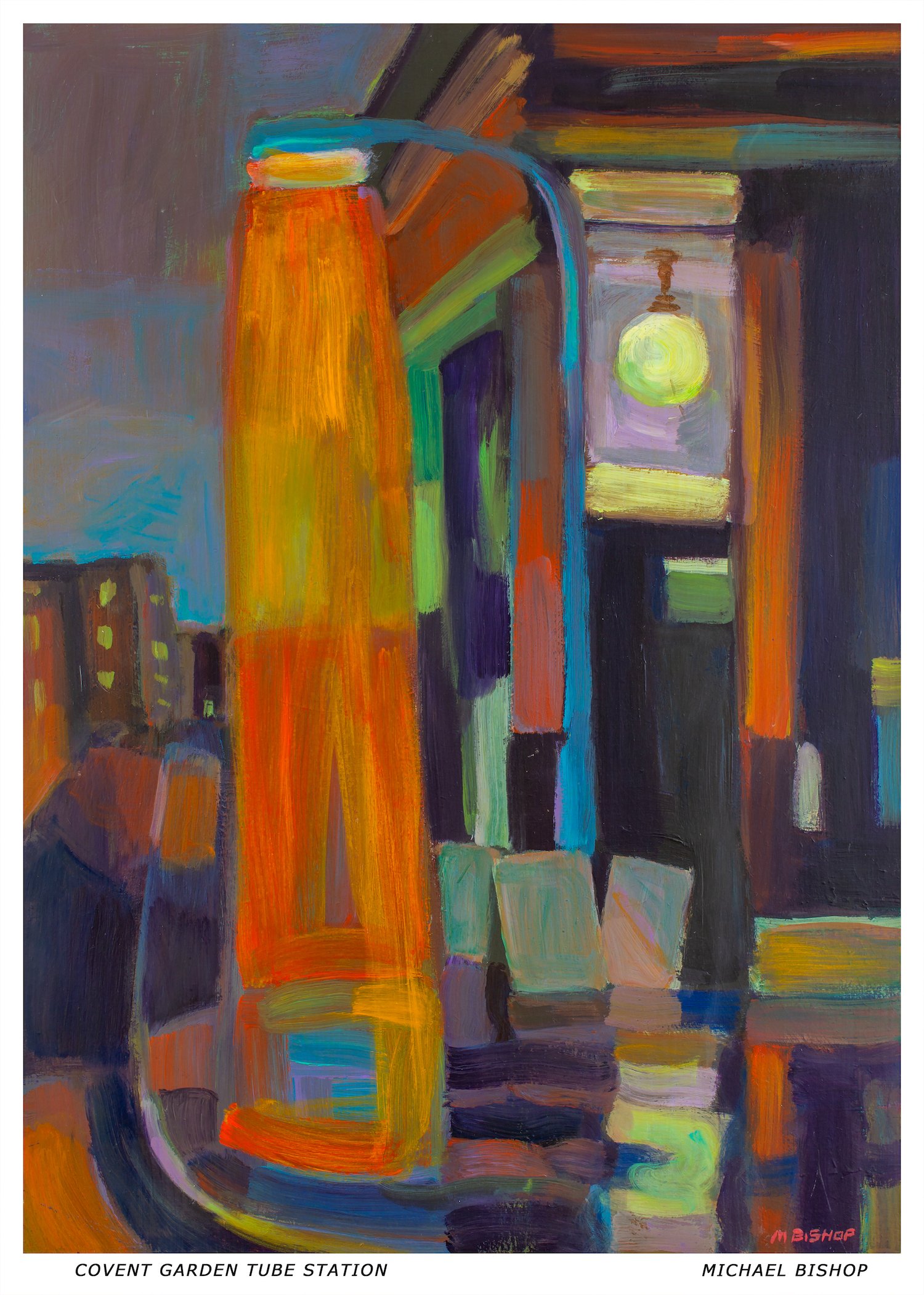 Covent Garden Tube Station, London