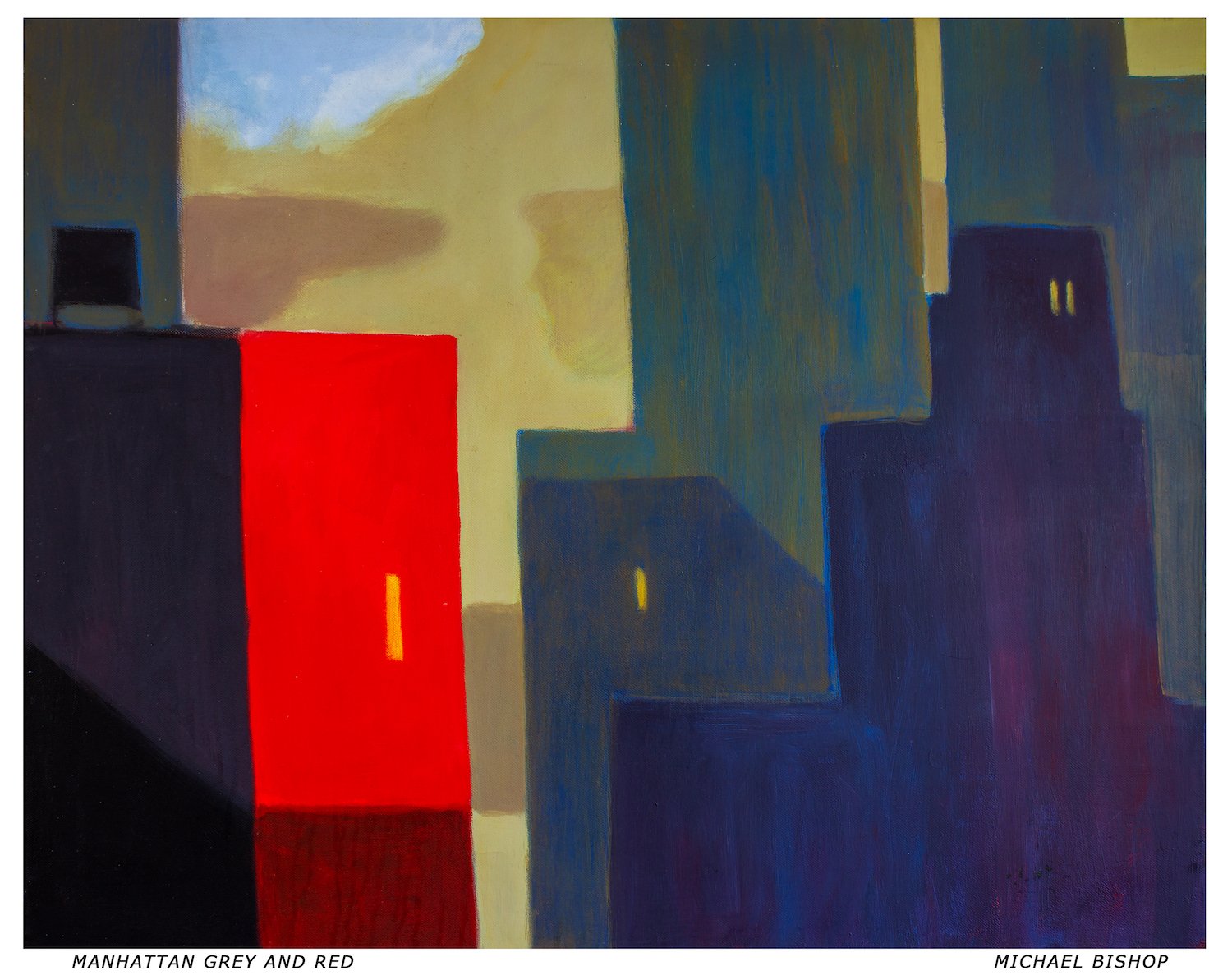 Manhattan Grey and Red