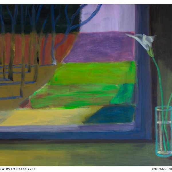 Window with Calla Lily