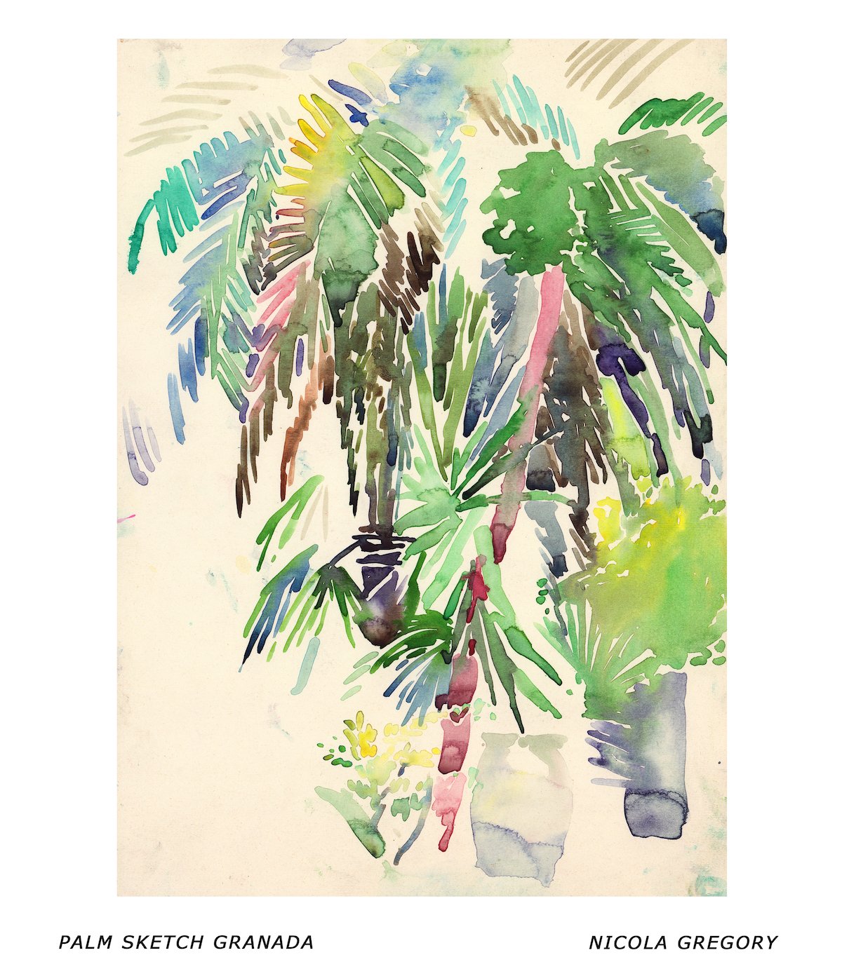 Palm Sketch Granada