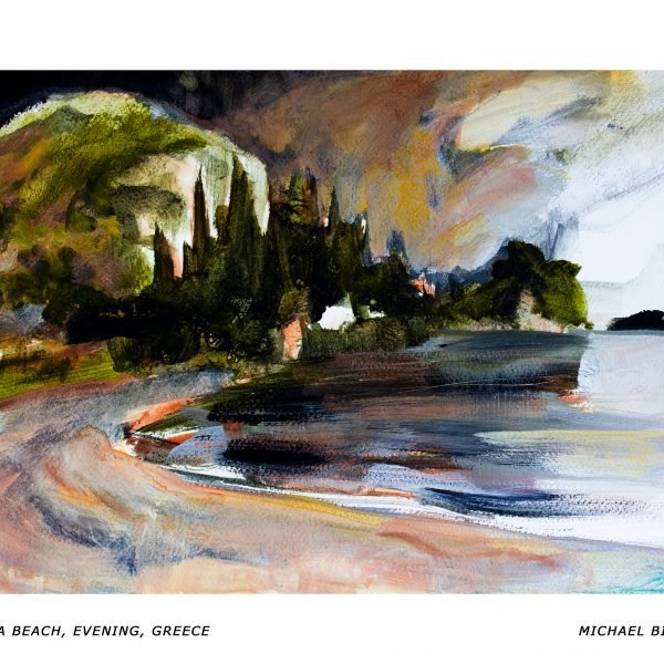 85_RA_MB_Parga Beach, Evening, Greece