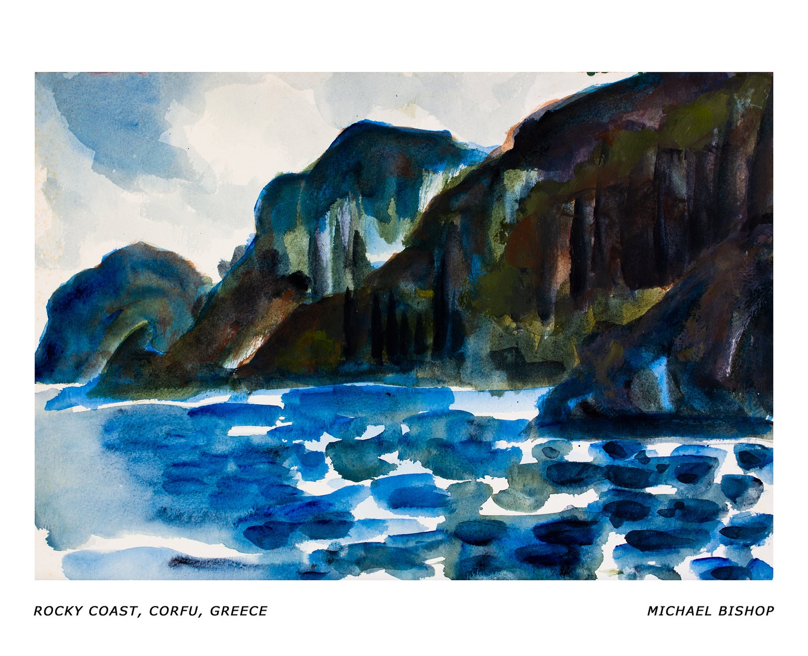 88_RA_MB_Rocky Coast, Corfu, Greece