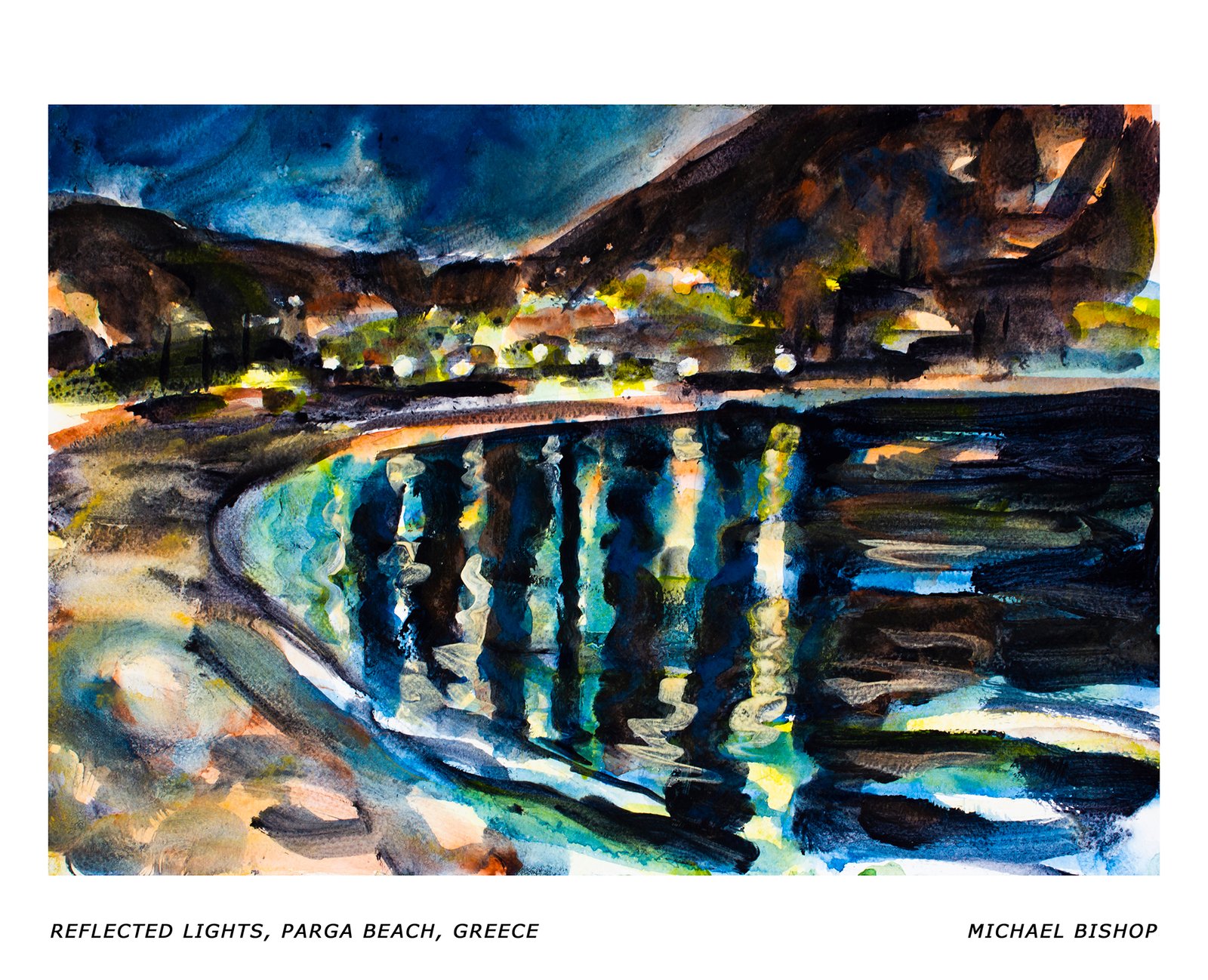 92_RA_MB_Reflected Lights, Parga Beach, Greece
